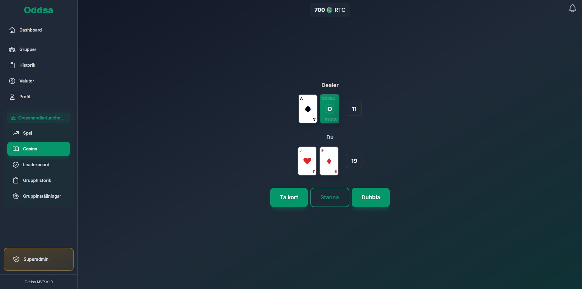Oddsa spel
