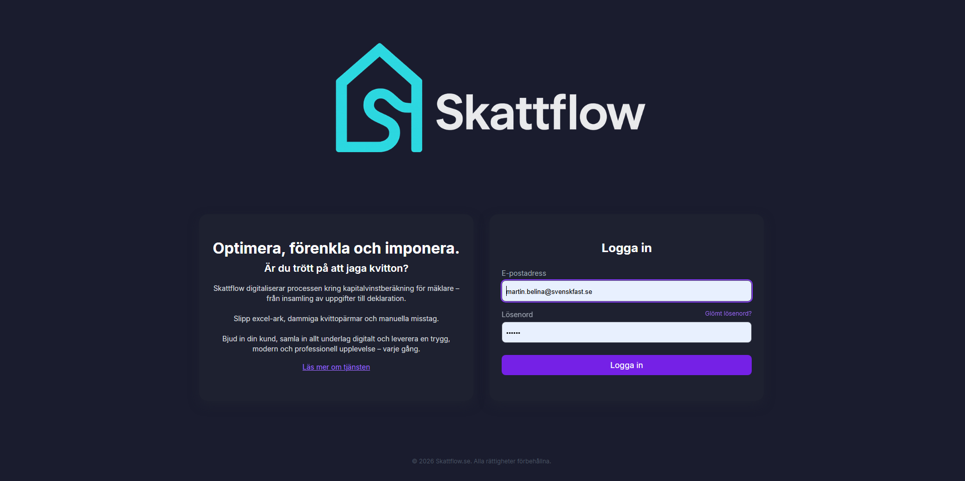 Skattflow översikt
