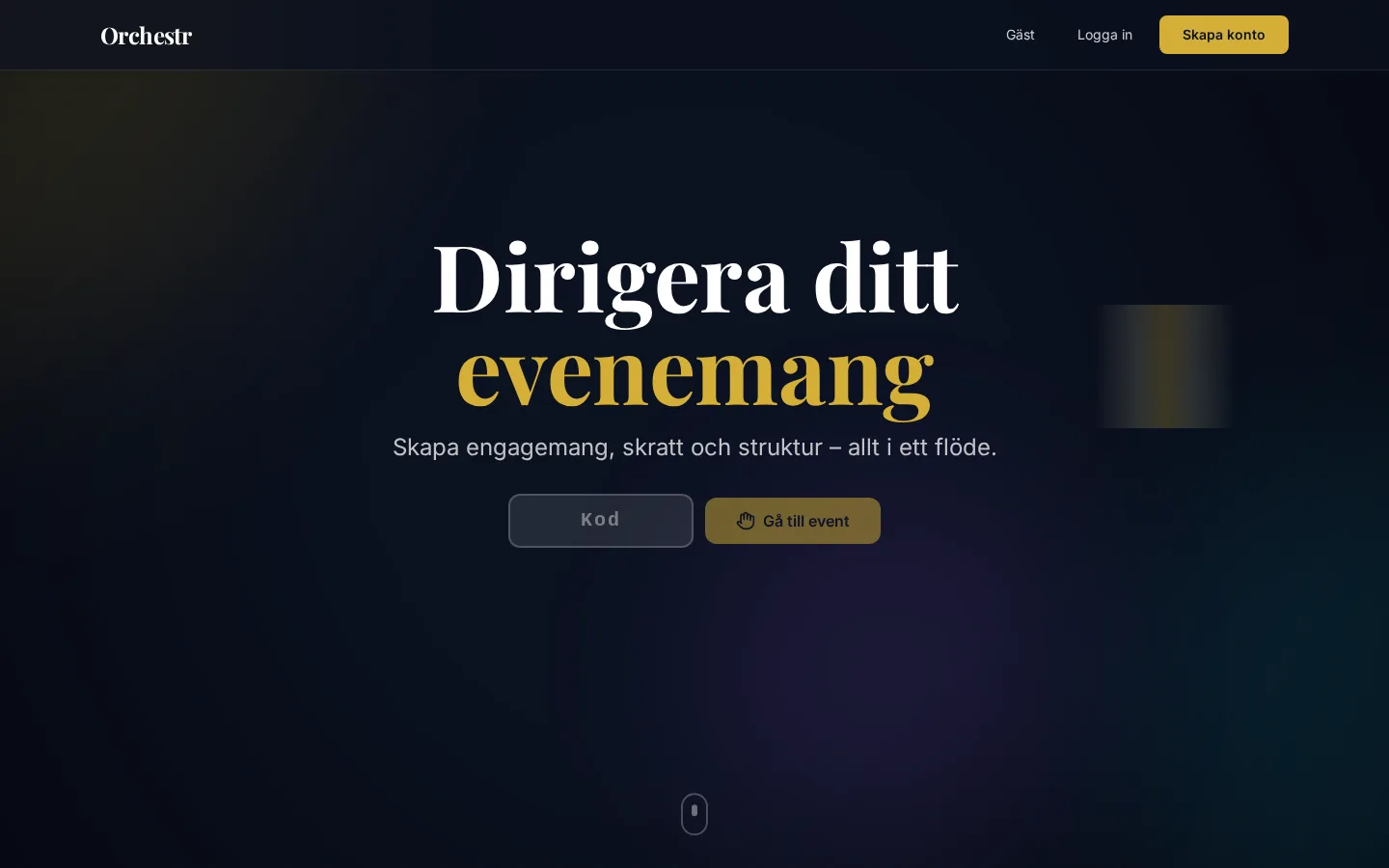 Orchestr på desktop