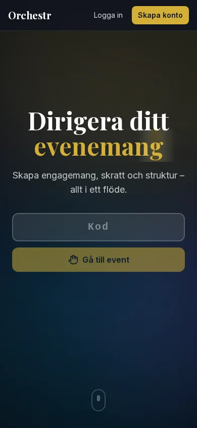 Orchestr på mobil