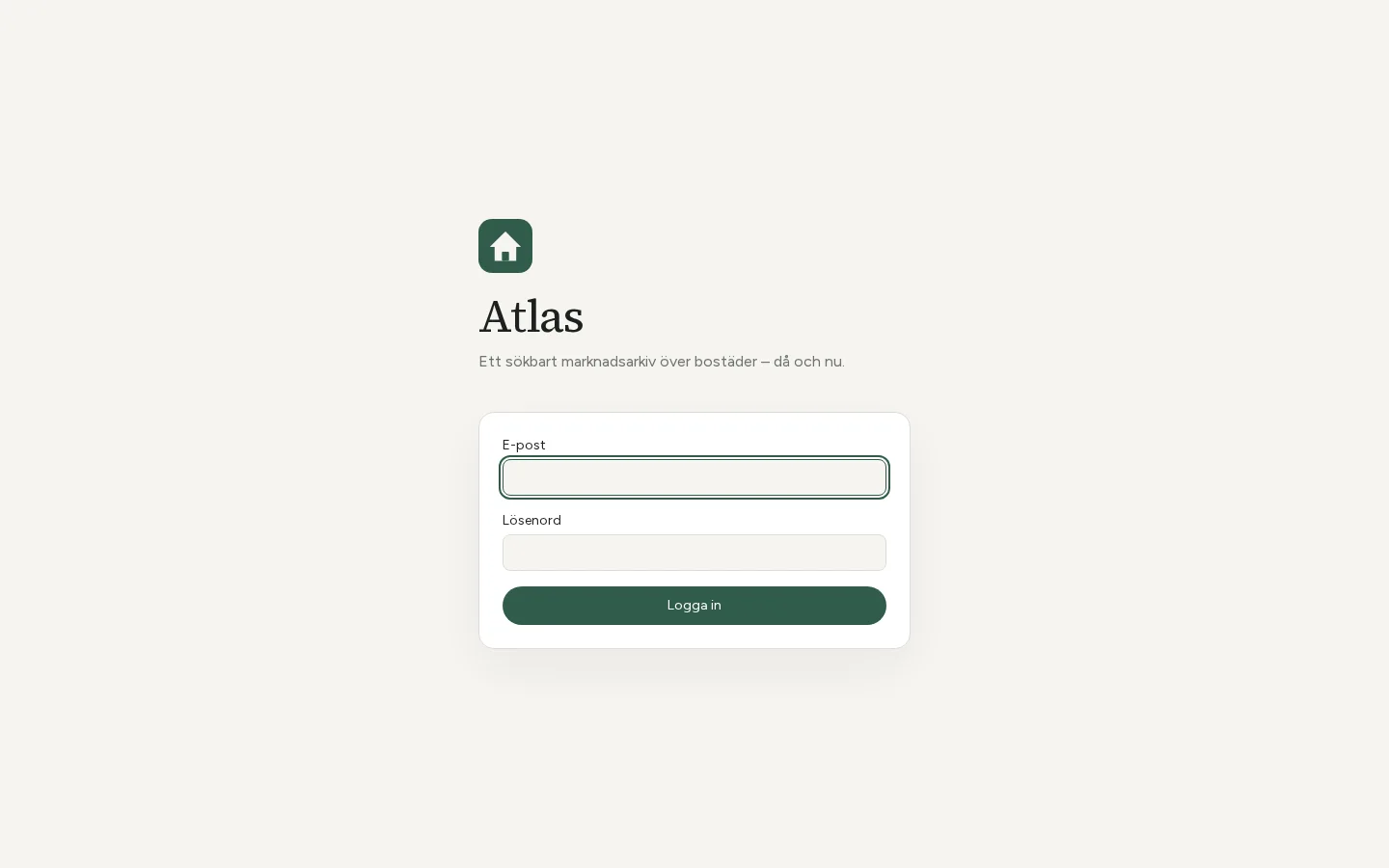 Atlas på desktop