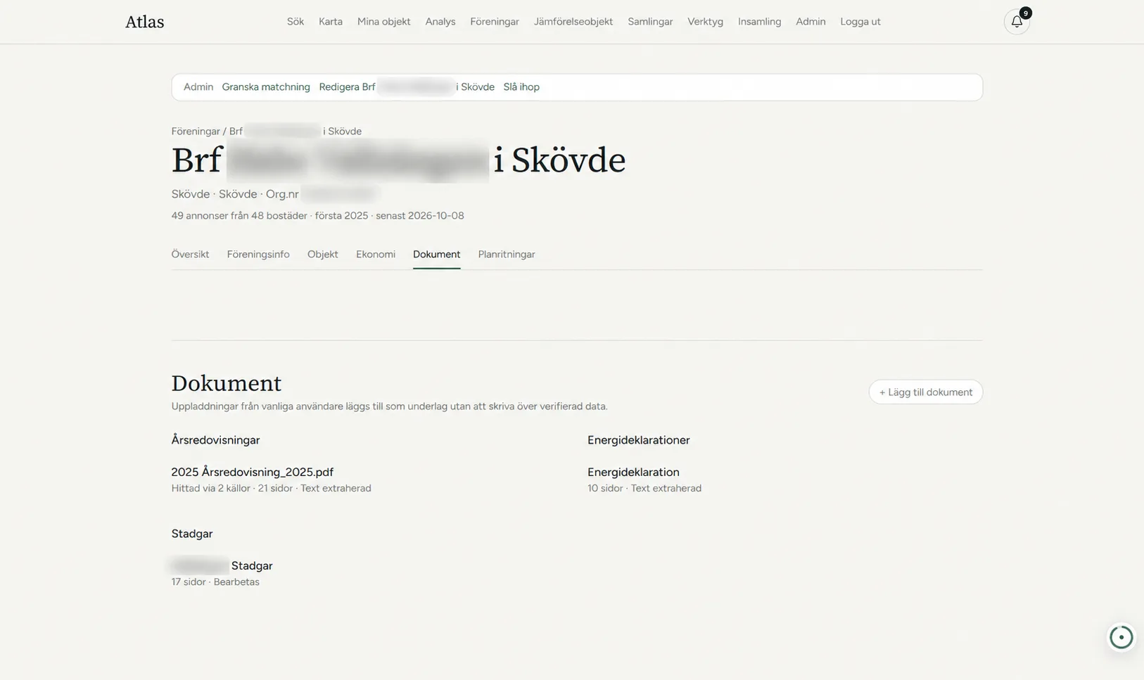 Sekretessredigerad föreningssida med dokumentvy-6
